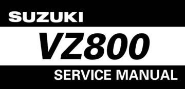 Офіційний Сервісний Посібник SUZUKI VZ800 M50