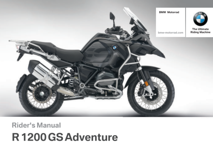 BMW R1200GS Adventure - скачати мануал