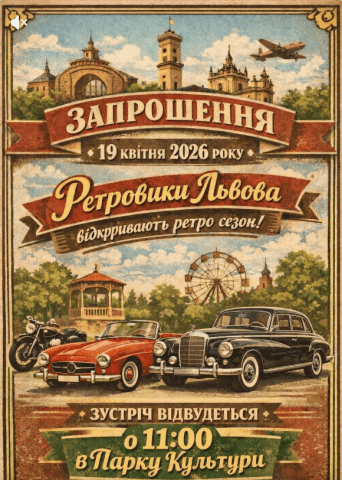відкриття ретро-мото сезону 2026 у Львові